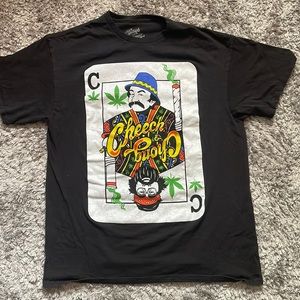 Cheech and Chong playing card T shirt